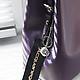 Классические сумки Acquanegra 862F violet saffiano