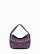 Фиолетовая сумочка-багет из мягкой кожи  Arcadia