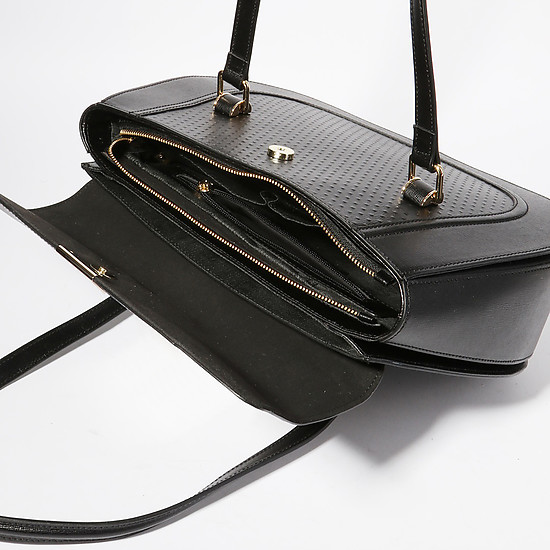 Классические сумки Ripani 8702 saffiano black