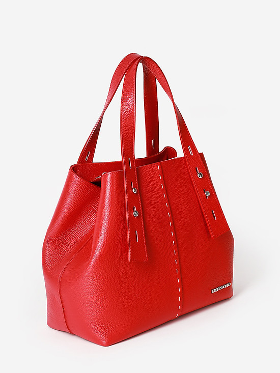 Классические сумки Di Gregorio 8758 red