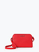 Красная сумочка кросс-боди с тремя отделами  Di Gregorio