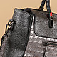 Классические сумки Ричеза 91195-3 grafit metallic