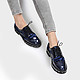 Ботинки Вондерс A7303 gloss velvet blue
