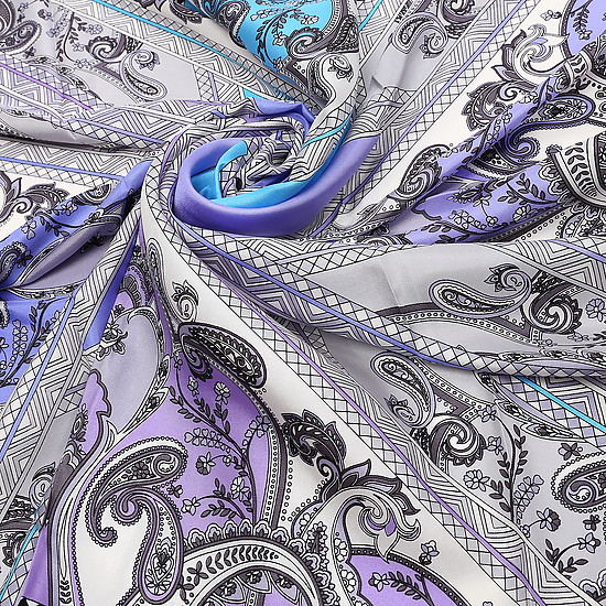 Платки, шарфы, шали Fabretti CX 1617-30-2 grey blue
