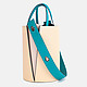 Дизайнерские сумки Данс Лэнте DS0005 vanilla turquoise