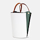 Дизайнерские сумки Danse Lente DS0005 white green