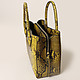 Классические сумки Кочинелли E1-BG6-18-01-01-043 python yellow