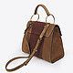 Классические сумки Coccinelle E1-C09-18-03-01-W12 brown chamois multicolor