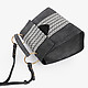 Классические сумки Кочинелли E1-C09-18-03-01-Y28 grey chamois multicolor