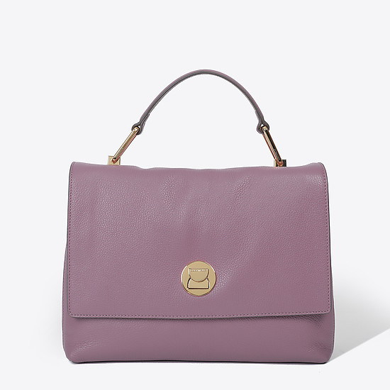 Фиолетовая кожаная сумка Liya среднего размера  Coccinelle