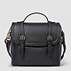 Черный кожаный рюкзак-трансформер Heureuse среднего размера  Coccinelle
