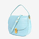 Классические сумки Кочинелли E1-DG4-15-01-01-B07 croc blue
