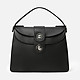 Черная кожаная сумочка Leila среднего размера  Coccinelle