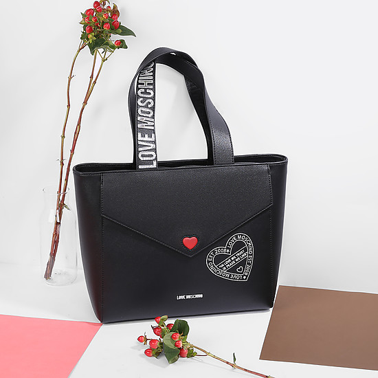 Женская классическая сумка Love Moschino
