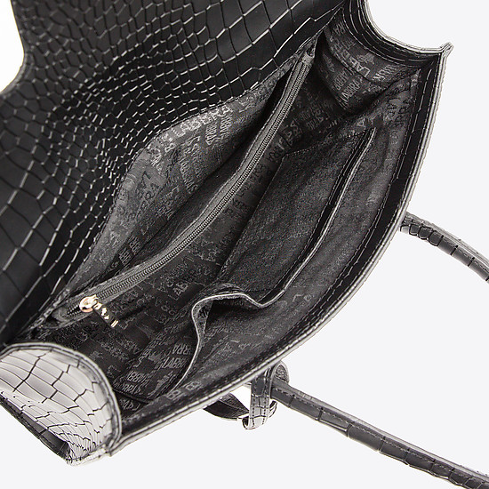 Классические сумки Лабра L-15056 black croc
