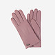 Кожаные перчатки цвета пыльной розы  Labbra