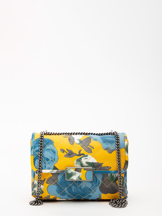 Маленькая сумочка на цепочке из высококачественной искусственной кожи с цветочным принтом  Marc by Marc Jacobs