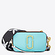 Голубая кожаная сумочка Camera Bag небольшого размера  Marc Jacobs