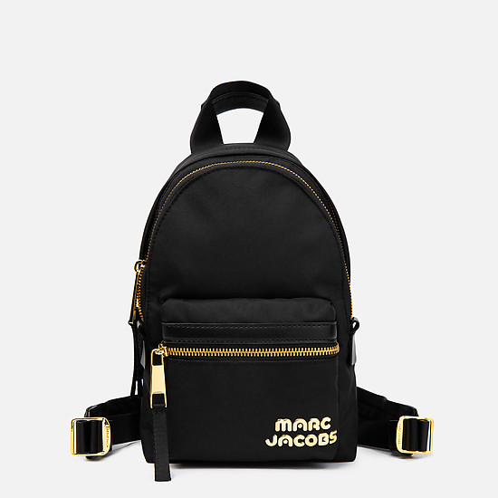 Черный текстильный рюкзак небольшого размера  Marc Jacobs