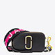 Черно-белая кожаная сумочка Camera Bag небольшого размера  Marc Jacobs