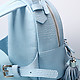 Дизайнерские сумки Бэкпак Mini sky blue croco
