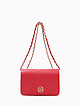 Красная сумочка кросс-боди из стеганой кожи  BE NICE