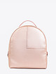 Пудрово-розовый кожаный рюкзак  Fabio Bruno