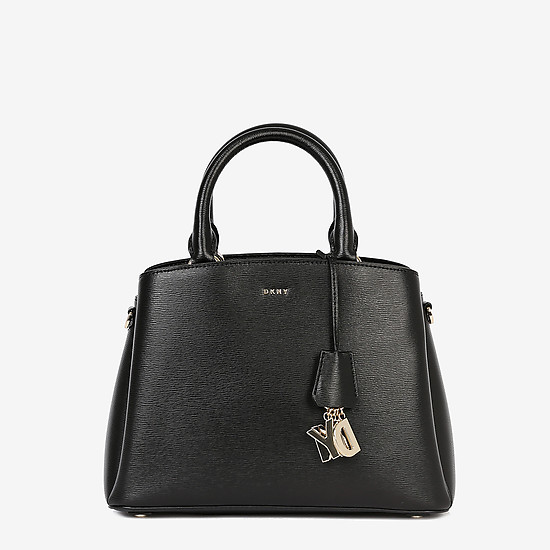 Черная классическая сумка PAIGE  DKNY