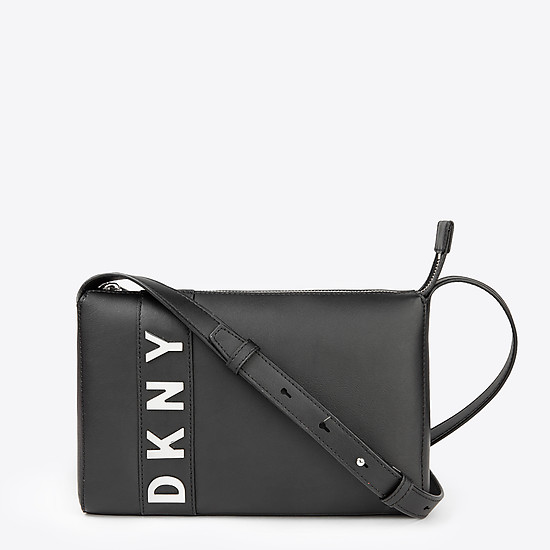 Черная кожаная сумочка кросс-боди Brayden небольшого размера  DKNY