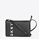 Черная кожаная сумочка кросс-боди Brayden небольшого размера  DKNY