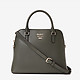 Серо-оливковая кожаная сумка Whitney  DKNY