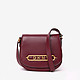 Кожаная сумка через плечо с фирменным логотипом  DKNY