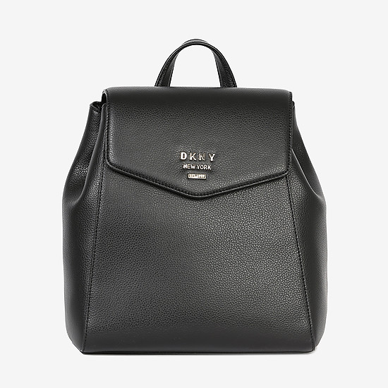 Черный рюкзак Whitney из натуральной кожи  DKNY