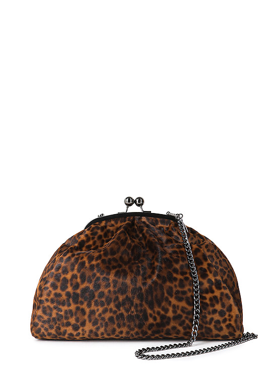 Сумки через плечо Би найс ROMA-BIG brown leopard