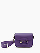 Фиолетовая сумочка кросс-боди из плотной кожи  BE NICE
