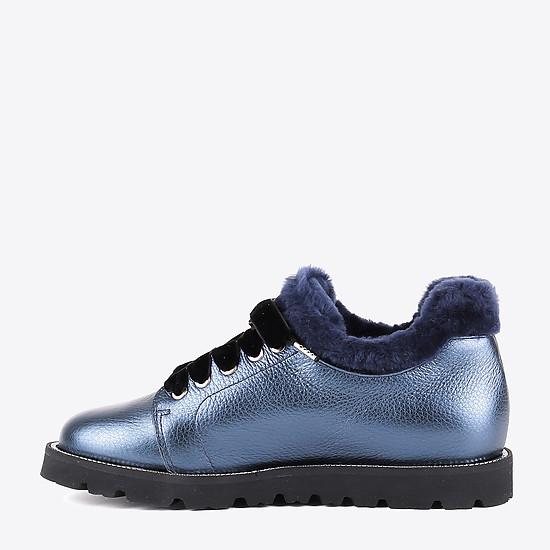 Ботинки Baldinini T0302 blue