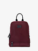 Текстильный рюкзак бордового цвета  Vanessa Scani