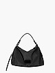 Легкая текстильная сумка-тоут черного цвета  Vanessa Scani