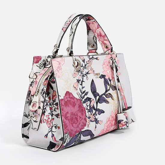 Классические сумки Guess WB685506 grey floral