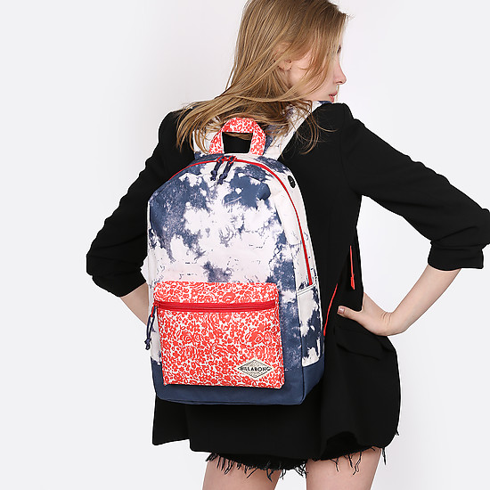 Стильный женский рюкзак с необычным цветовым решением  BillaBong