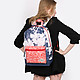 Стильный женский рюкзак с необычным цветовым решением  BillaBong