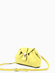 Желтая сумочка-багет из мягкой кожи  BE NICE