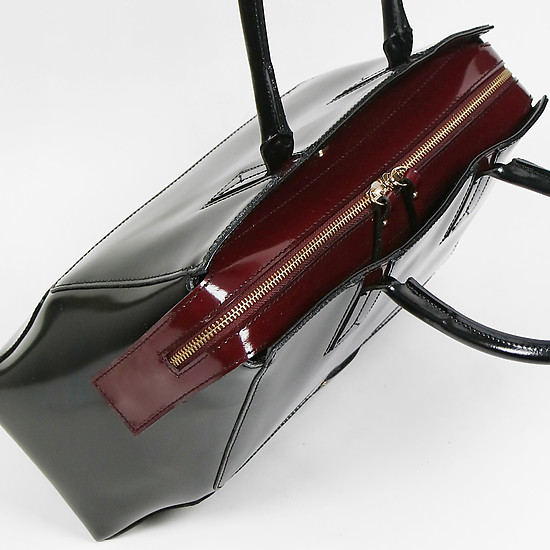 Классические сумки Gilda Tonelli gt1610 black bordo