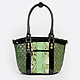 Классическая сумка Marino Orlandi mo4538 green python